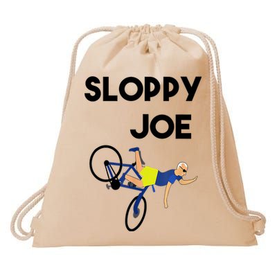 Sloppy Joe Bicycle Funny Sarcastic Drawstring Bag