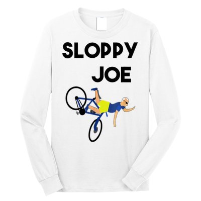 Sloppy Joe Bicycle Funny Sarcastic Long Sleeve Shirt