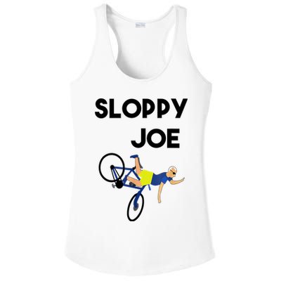 Sloppy Joe Bicycle Funny Sarcastic Ladies PosiCharge Competitor Racerback Tank