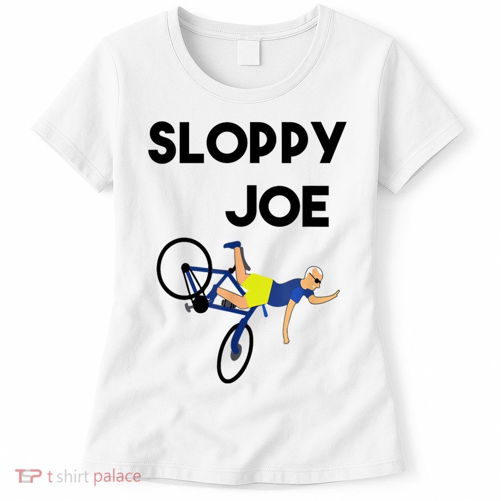 Sloppy Joe Bicycle Funny Sarcastic Womens T-Shirt