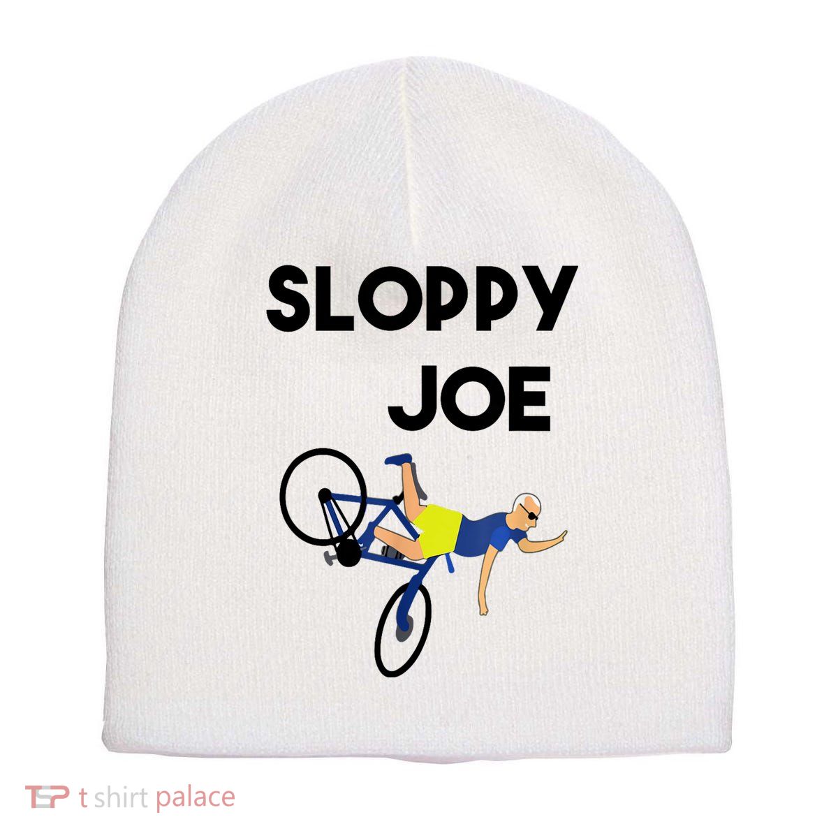 Sloppy Joe Bicycle Funny Sarcastic Short Acrylic Beanie