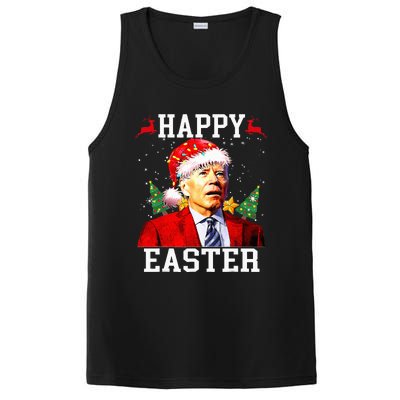 Santa Joe Biden Happy Easter Ugly Christmas PosiCharge Competitor Tank