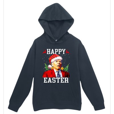 Santa Joe Biden Happy Easter Ugly Christmas Urban Pullover Hoodie