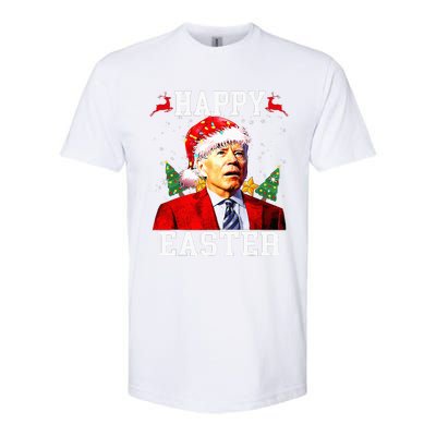 Santa Joe Biden Happy Easter Ugly Christmas Softstyle® CVC T-Shirt