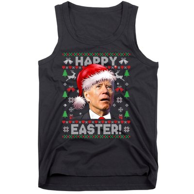 Santa Joe Biden Happy Easter Ugly Christmas Sweater Sweatshirt Tank Top