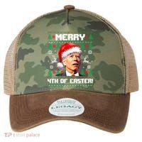 Santa Joe Biden Merry 4th Of Easter Ugly Sweater Christmas Sweatshirt Legacy Tie Dye Trucker Hat
