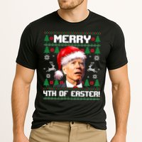 Santa Joe Biden Merry 4th Of Easter Ugly Sweater Christmas Sweatshirt Performance Shirt