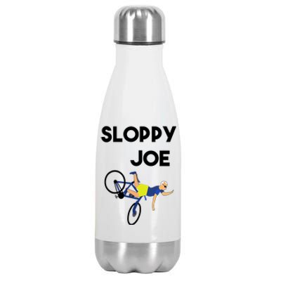 Sloppy Joe Bicycle Funny Sarcastic Stainless Steel Insulated Water Bottle