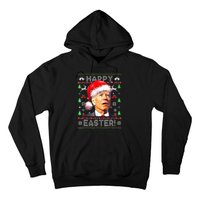 Santa Joe Biden Happy Easter Ugly Christmas Hoodie