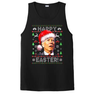 Santa Joe Biden Happy Easter Ugly Christmas PosiCharge Competitor Tank