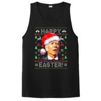 Santa Joe Biden Happy Easter Ugly Christmas PosiCharge Competitor Tank