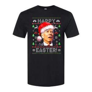 Santa Joe Biden Happy Easter Ugly Christmas Softstyle CVC T-Shirt