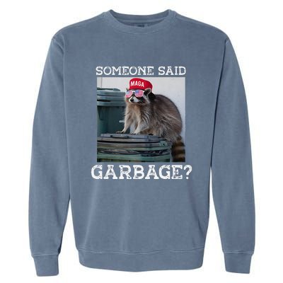 Sarcastic Joe Biden Funny Trump’S Supporters Are Garbage Garment-Dyed Sweatshirt