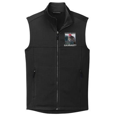 Sarcastic Joe Biden Funny Trump’S Supporters Are Garbage Collective Smooth Fleece Vest