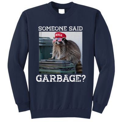 Sarcastic Joe Biden Funny Trump’S Supporters Are Garbage Tall Sweatshirt