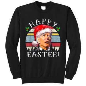 Santa Joe Biden Happy Easter Ugly Christmas Sweatshirt