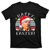 Santa Joe Biden Happy Easter Ugly Christmas T-Shirt