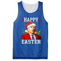 Santa Joe Biden Happy Easter Ugly Christmas Mesh Reversible Basketball Jersey Tank