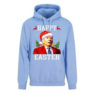 Santa Joe Biden Happy Easter Ugly Christmas Unisex Surf Hoodie