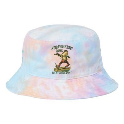 Strawberry Jams But My G.L.O.C.K Dont Tie Dye Newport Bucket Hat