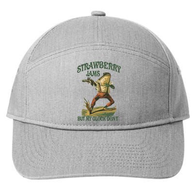 Strawberry Jams But My G.L.O.C.K Dont 7-Panel Snapback Hat