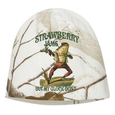 Strawberry Jams But My G.L.O.C.K Dont Kati - Camo Knit Beanie