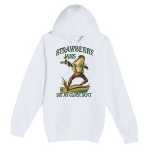 Strawberry Jams But My G.L.O.C.K Dont Premium Pullover Hoodie