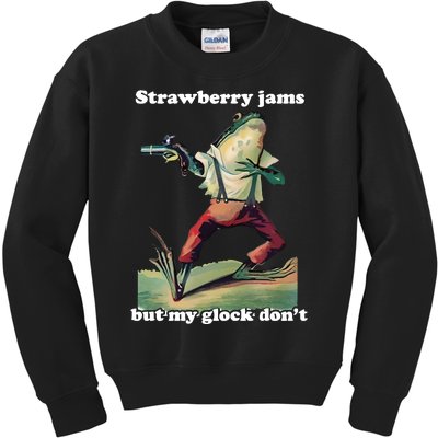 Strawberry Jams But My Don’T Kids Sweatshirt