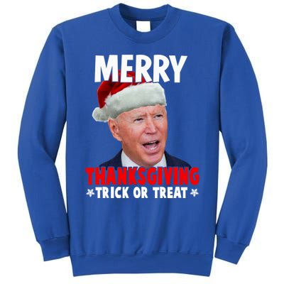 Santa Joe Biden Merry Thanksgiving Christmas Ugly Sweater Gift Sweatshirt