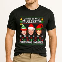Santa Joe Biden This Is My Ugliest Christmas Sweater Ugly  Performance Shirt