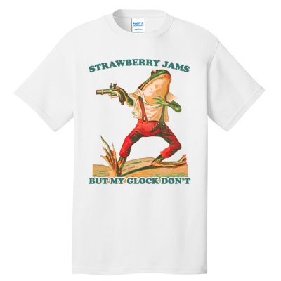 Strawberry Jams But My Gloc K Dont Tall T-Shirt