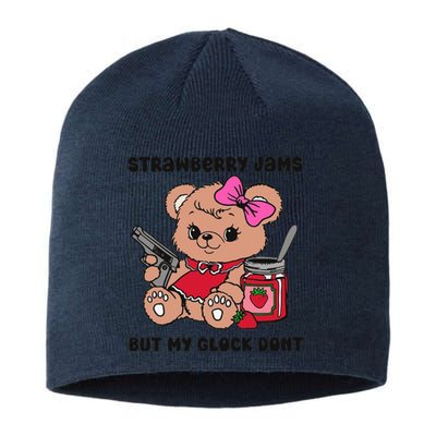 Strawberry Jams But My Gun Dont Funny Meme Sustainable Beanie