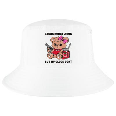 Strawberry Jams But My Gun Dont Funny Meme Cool Comfort Performance Bucket Hat