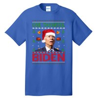 Santa Joe Biden One Thankful Biden Christmas Ugly Sweater Gift Tall T-Shirt