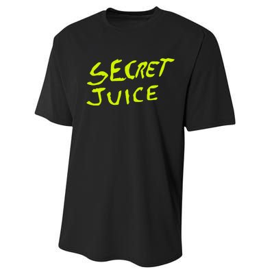 Secret Juice Bottle Performance Sprint T-Shirt