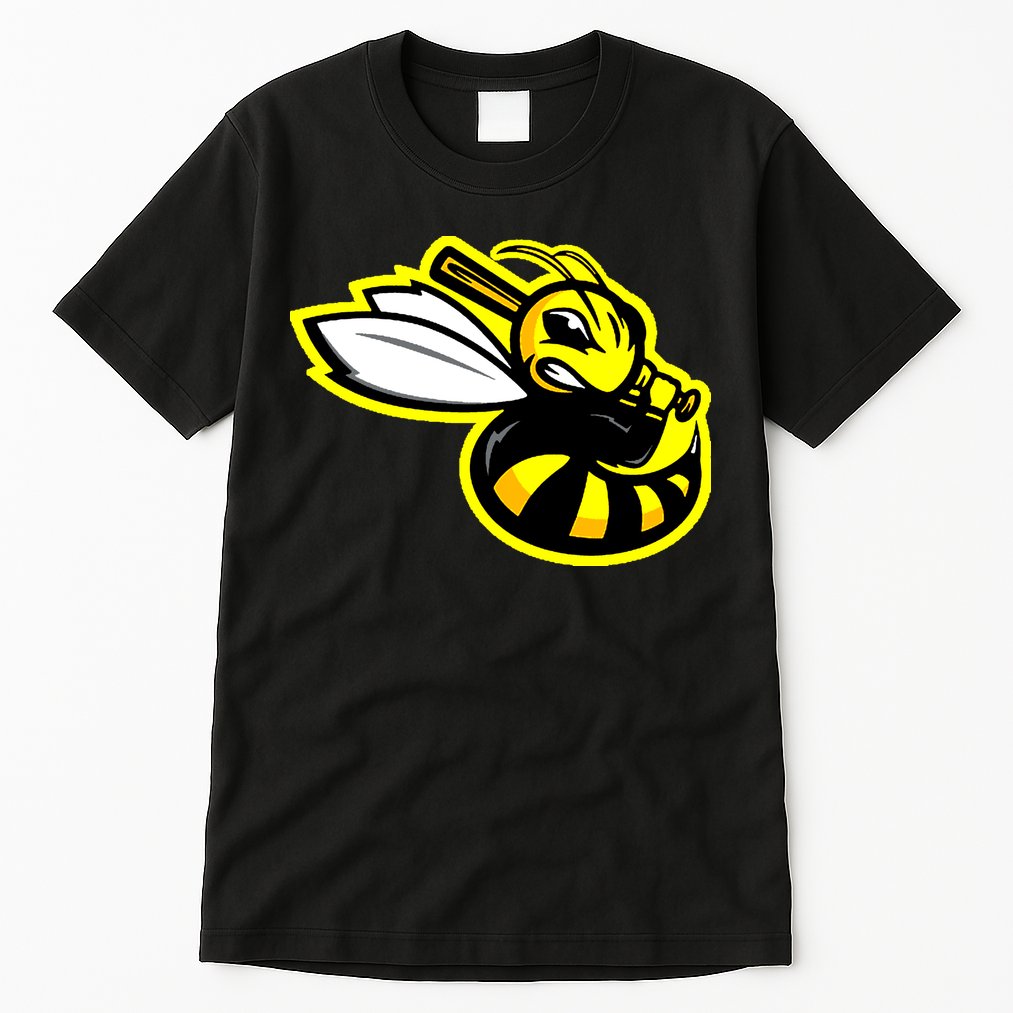 San Jose Bees California League Baseball Vintage Logo Tall T-Shirt