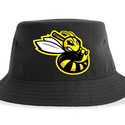 San Jose Bees California League Baseball Vintage Logo Sustainable Bucket Hat