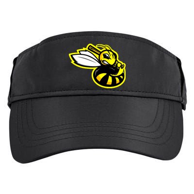San Jose Bees California League Baseball Vintage Logo Adult Drive Performance Visor