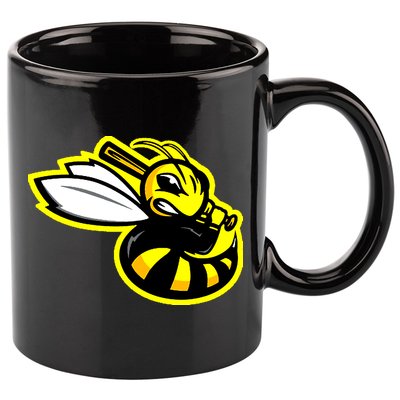San Jose Bees California League Baseball Vintage Logo 11oz C Handle Ceramic Mug
