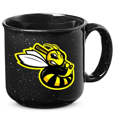 San Jose Bees California League Baseball Vintage Logo 15oz Campfire Ceramic Mug