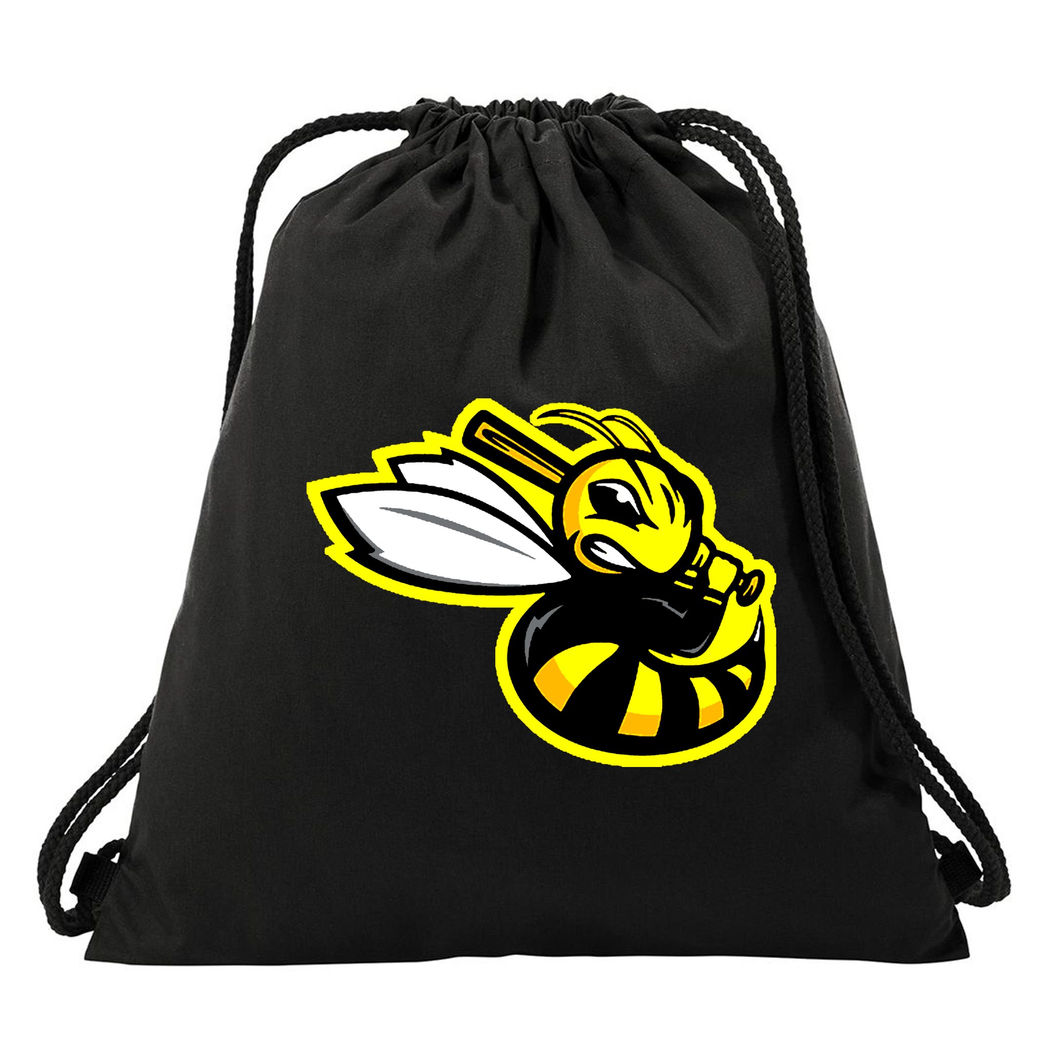 San Jose Bees California League Baseball Vintage Logo Drawstring Bag
