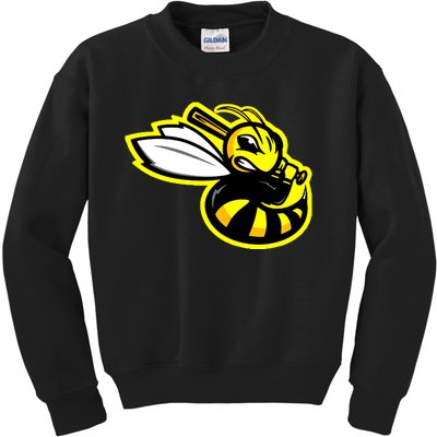 San Jose Bees California League Baseball Vintage Logo Kids Sweatshirt