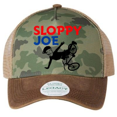 Sloppy Joe Bicycle Funny Sarcastic Legacy Tie Dye Trucker Hat
