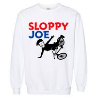 Sloppy Joe Bicycle Funny Sarcastic Garment-Dyed Sweatshirt