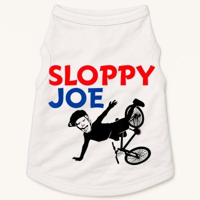 Sloppy Joe Bicycle Funny Sarcastic Doggie Tank