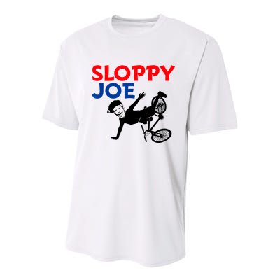 Sloppy Joe Bicycle Funny Sarcastic Youth Performance Sprint T-Shirt