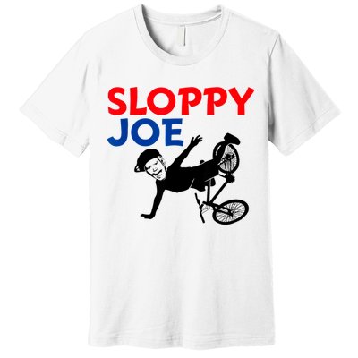 Sloppy Joe Bicycle Funny Sarcastic Premium T-Shirt