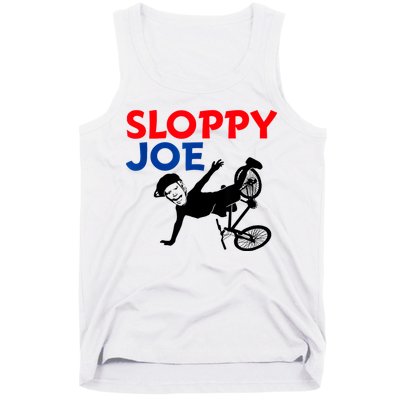 Sloppy Joe Bicycle Funny Sarcastic Tank Top