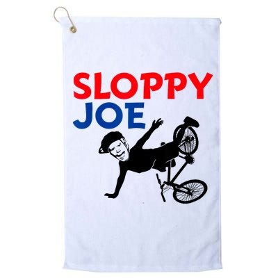 Sloppy Joe Bicycle Funny Sarcastic Golf Towel