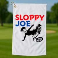 Sloppy Joe Bicycle Funny Sarcastic Golf Towel